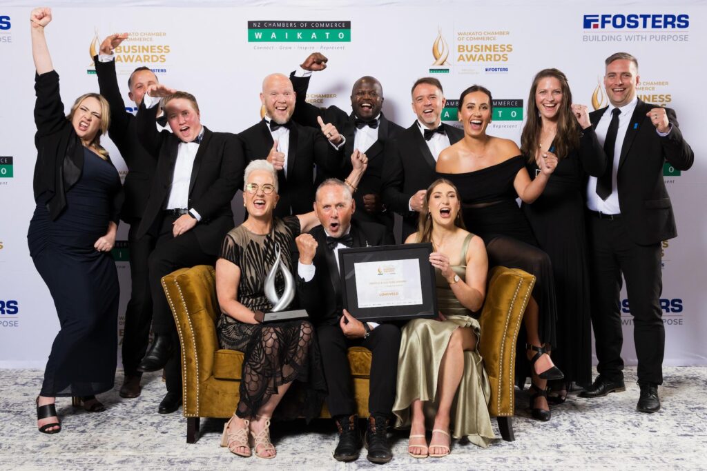 The Longveld Team at the 2024 Waikato Business Awards